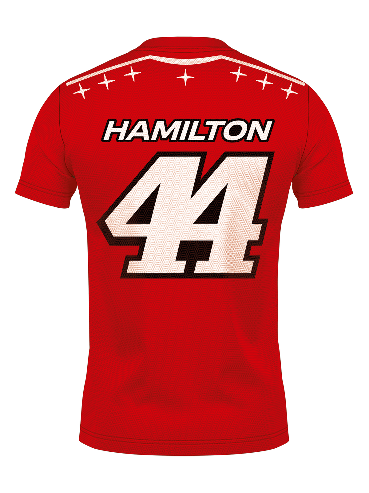 Camiseta Dryfit Lewis Hamilton Edição Monza 2026 Vermelha