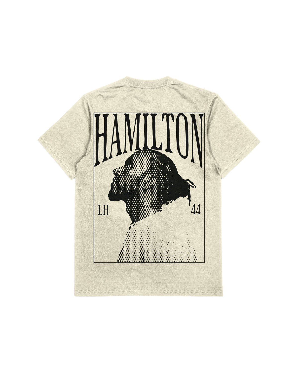 Camiseta Oversized Lewis Hamilton Off White Card