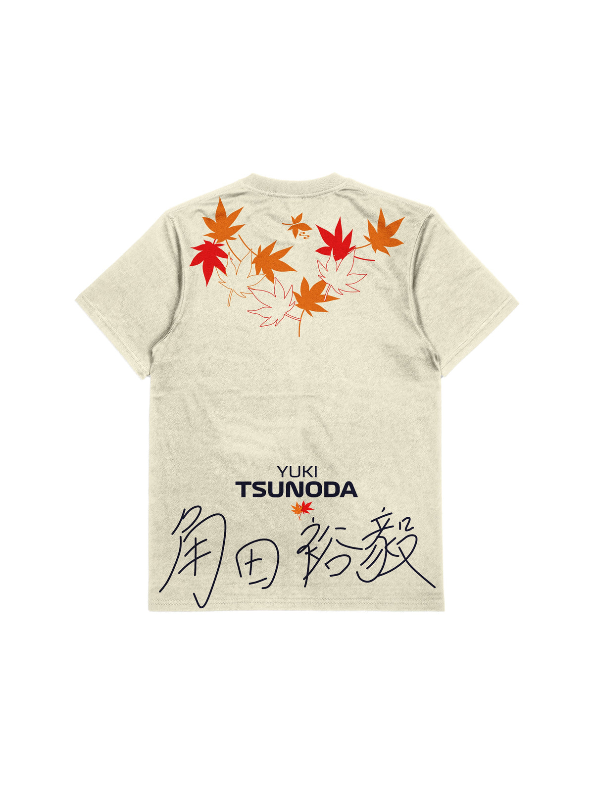 Camiseta Oversized Yuki Tsunoda GP Canada Off White Card