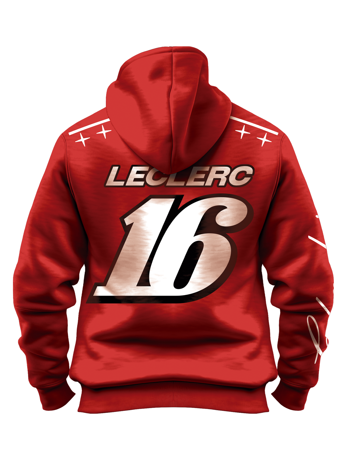 Moletom Canguru Charles Leclerc Edição Monza 2026 Vermelho
