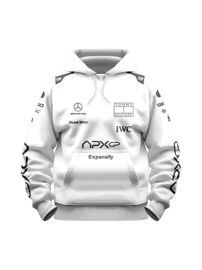 Moletom Canguru Filme F1 APXGP Branco