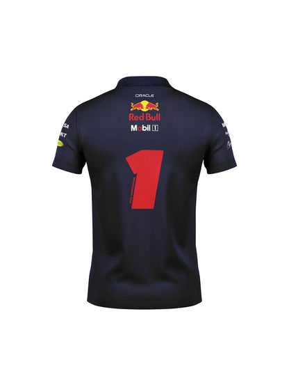 Camiseta Polo Red Bull Max Verstappen Azul Marinho 2025