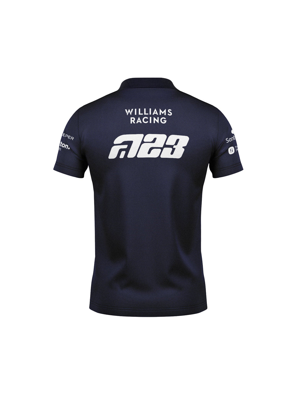 Camiseta Polo Williams Alex Albon Azul Marinho 2025