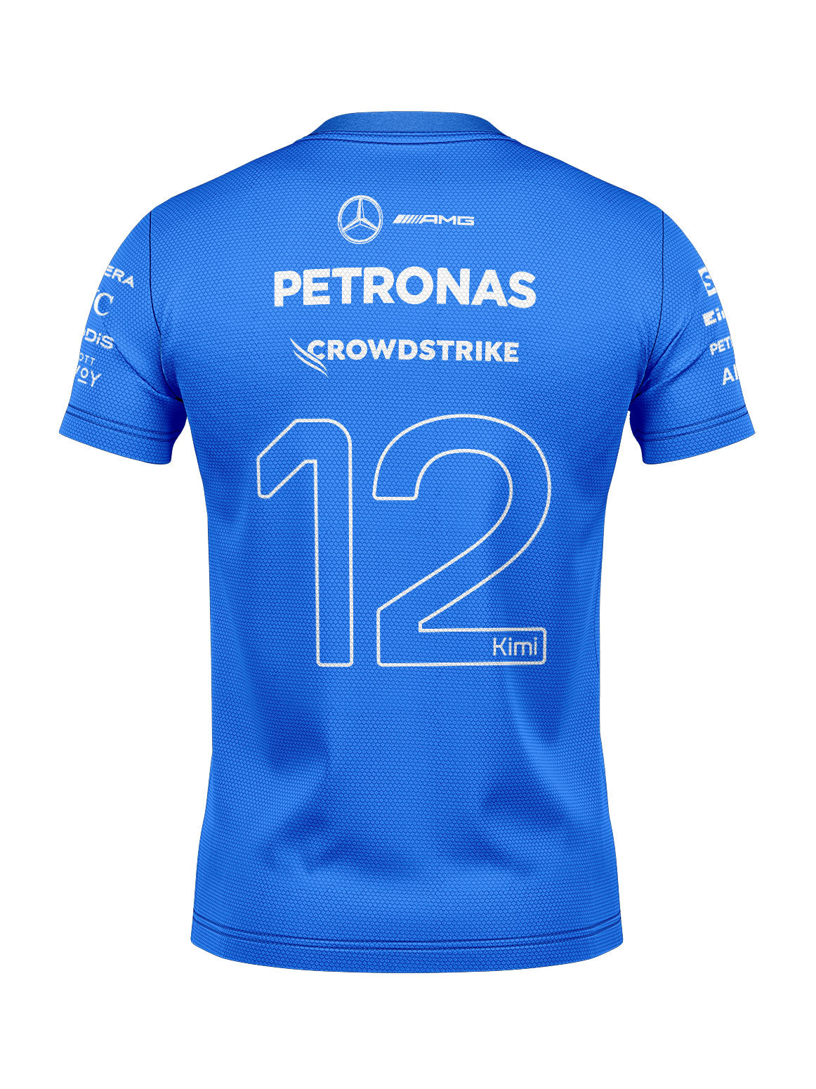 Camiseta Dryfit Kimi Antonelli Mercedes Blue Edition