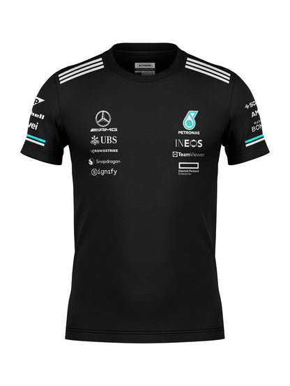 Camiseta Dryfit Mercedes Equipe Preto 2025