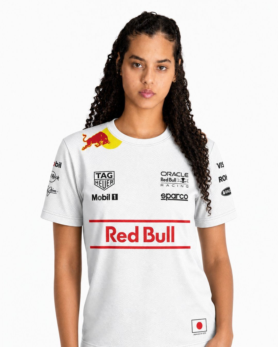 Camiseta Dryfit Red Bull Racing Edição Especial Japão 2025