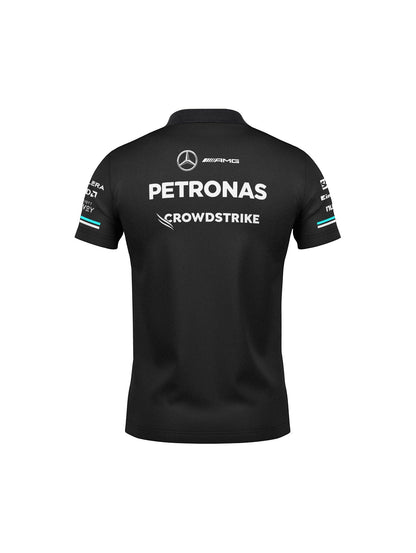 Camiseta Polo Mercedes Equipe Preto 2025
