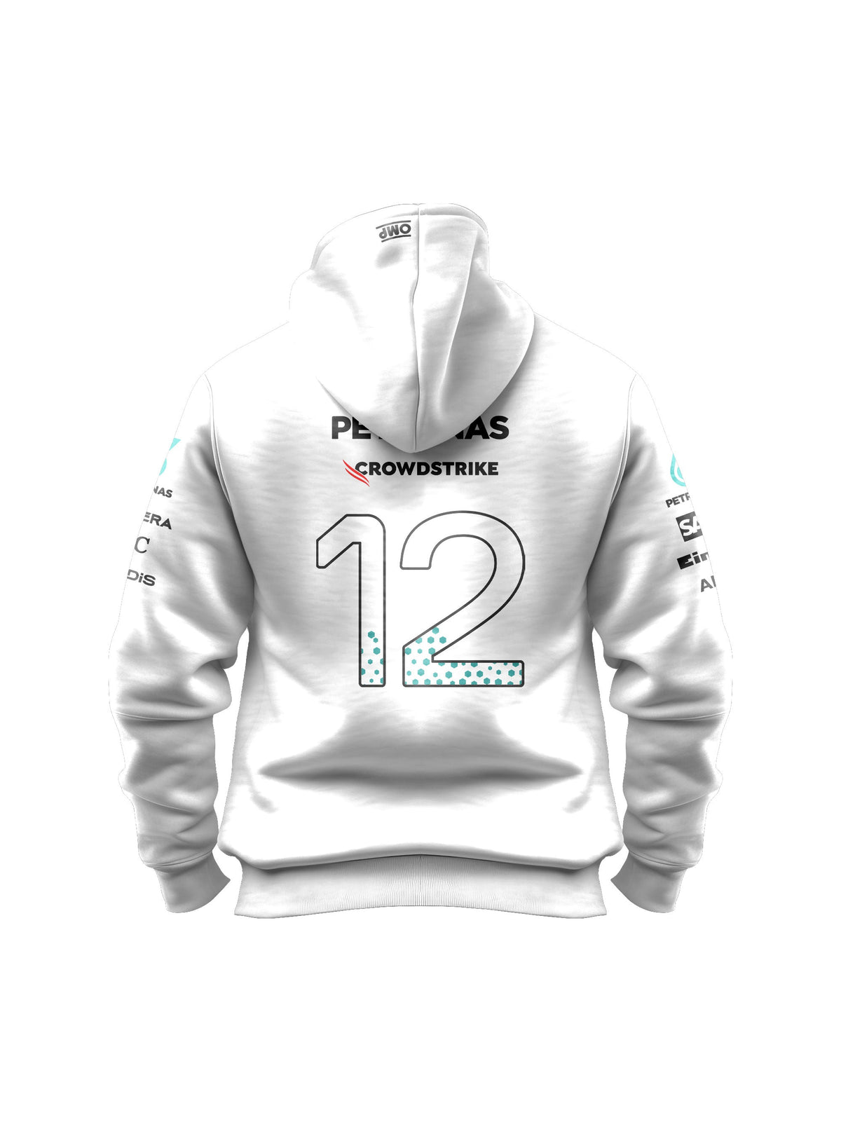 Moletom Canguru Kimi Antonelli Mercedes AMG 2026 Branco
